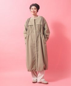 Green Parks ギャザードロストワンピース