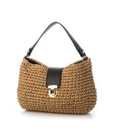 UNBILLION cachecache 差し込みフラップ2wayワンハンドルクロッシェトート