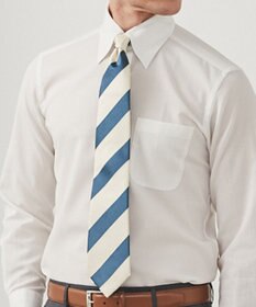 GOTAIRIKU 春夏向け【形態安定】SUMMERPREMIUMPLEATS_スナップダウンカラー _織柄_ 長袖ドレスシャツ(26年モデル)