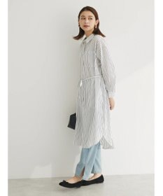 Green Parks ミドル丈シャツワンピース