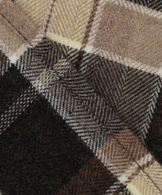 23区 CANCLINI メルトン バンドカラーシャツ