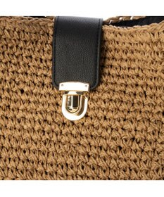 UNBILLION cachecache 差し込みフラップ2wayワンハンドルクロッシェトート