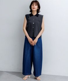 組曲 S 【WEB限定】ライトスポンディッシュ ポロ襟ニット