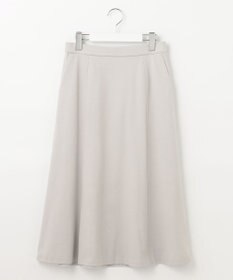 自由区 【好評につき追加生産/洗える】WASHABLEPONTE セミフレアスカート