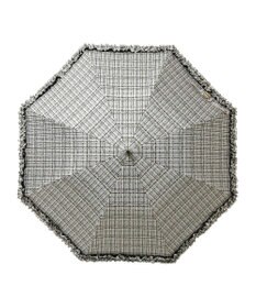 MOONBAT 【晴雨兼用日傘】LANVIN en Bleu (ランバン オン ブルー) 折りたたみ日傘 ドビーフリル 遮光 遮熱 UV