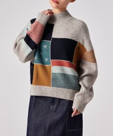 Paul Smith Dice パッチワーク ニット