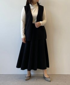 UNFILO 【セットアップ対応】ウールライク ジレ