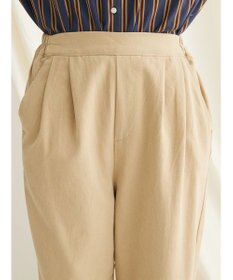 CRAFT STANDARD BOUTIQUE 綿ピーチ綺麗シルエットパンツ