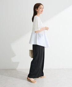 Green Parks タックワイドパンツ