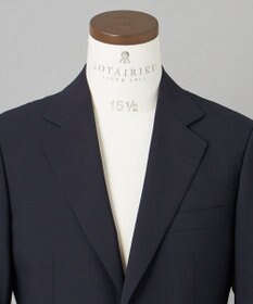 GOTAIRIKU 【オールシーズン対応】WOOL×POLYESTER ライトウェイト スーツ（ネイビー）