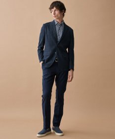 JOSEPH ABBOUD 【尾州産ジャージー/軽量/ストレッチ】ノルマンディーリネントップジャージージャケット