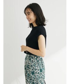 Green Parks ・Ｐｅｔｉｔ　Ｆｌｅｕｒ　フレンチスリーブリブニット