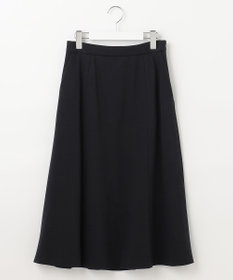 自由区 【好評につき追加生産/洗える】WASHABLEPONTE セミフレアスカート