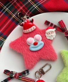 WEGO ミニメリクリお星さまモンスターぬいぐるみキーホルダー