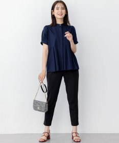 組曲 プレーティング天竺5分袖 カットソー