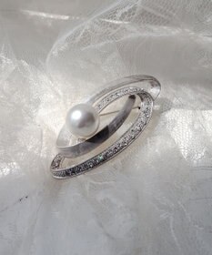 Tiaclasse パール＋ロングブローチ