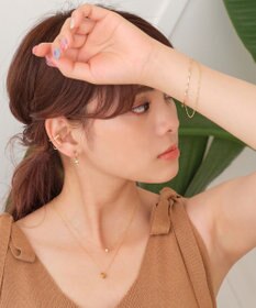 Phoebe クラッカードレーブバングル　ゴールド