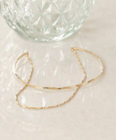 Phoebe クラッカードレーブバングル　ゴールド