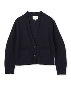 BEIGE， HELIODOR / マリンボタンクロップドカーディガン