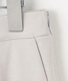 自由区 【好評につき追加生産/洗える】WASHABLEPONTE セミフレアスカート