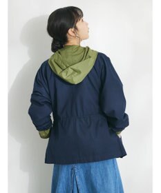 CRAFT STANDARD BOUTIQUE コットンギャバジンノーカラーＺＩＰブルゾン