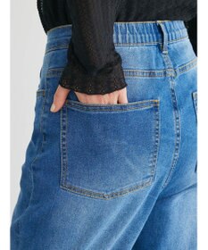 Green Parks ＧＵＭストレッチセンター切替テーパードデニムパンツ