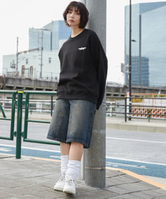 WEGO 【ユニセックス着用ITEM】リラックスフィットグラフィックプルオーバー