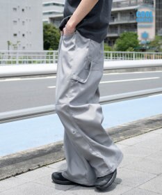 WEGO 【機能パンツ】接触冷感ペインターパンツ