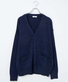WEGO 【SCHOOL ITEM】メンズスクールニットカーディガン