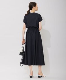 ICB 【接触冷感・UVカット・速乾・洗える】マットスキューバ フレアスカート