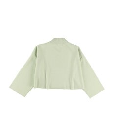 Green Parks ショート丈ミラノリブカーディガン