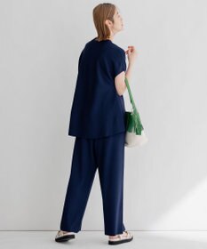 23区 【洗える】レーヨンポリエステルストレッチ フレア ニット