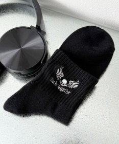 WEGO 刺繍パイルソックス（U）