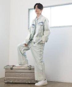 CRAFT STANDARD BOUTIQUE ハイブリーチケミカル加工デニムジャケット