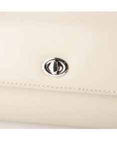 UNBILLION カシュカシュ cachecache / 横長スムース2wayショルダーバッグ