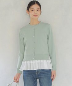 組曲 【先行予約】アトランダムビジューボタンカーディガン