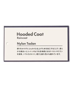 ANY フーデットレインコート