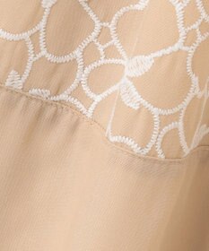 組曲 KIDS 【110-140㎝】フラワーパネルボーダー ワンピース