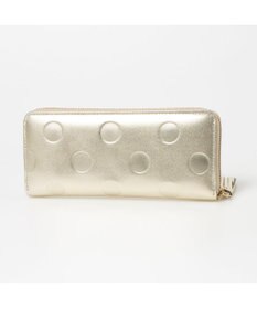 UNBILLION ペルケ perche / ドット型押し・ジャバラカード長財布
