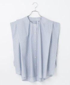 #Newans 【金子綾さんインスタライブご紹介アイテム】マルチストライプノースリーブシャツ