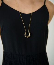 GRACE CONTINENTAL ボリュームフープネックレス