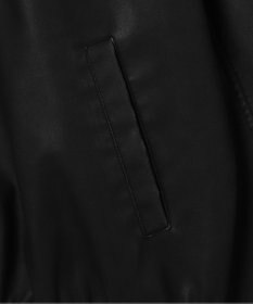 WEGO 【ユニセックス着用ITEM】PUダメージアップリケブルゾン