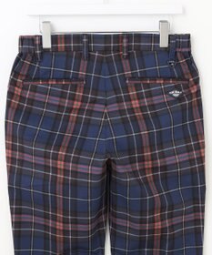 23区GOLF 【MEN】ＴＥＸＢＲＩＤ チェック柄  べーシックシルエットパンツ
