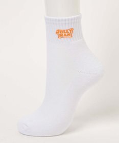 WEGO カラーロゴアンクルソックス