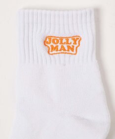 WEGO カラーロゴアンクルソックス