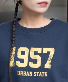 WEGO 【暖かい/裏起毛】裏起毛グラフィックスウェット