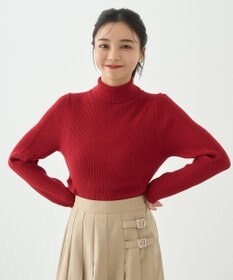 earth music&ecology やわらかタッチタートルネックニットプルオーバー