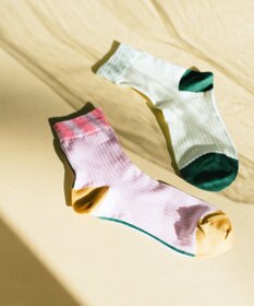 TRICOTE KASURI RIB SOCKS／かすりリブソックス