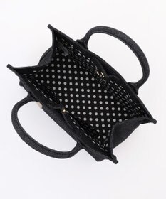 LA BAGAGERIE チャーム付きデニムバッグ Sサイズ