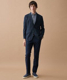 JOSEPH ABBOUD 【尾州産ジャージー/軽量/ストレッチ】ノルマンディーリネントップジャージージャケット